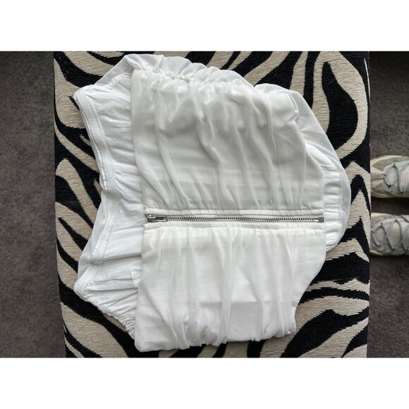 white bustier corset top, size small - Picture 8 of 10